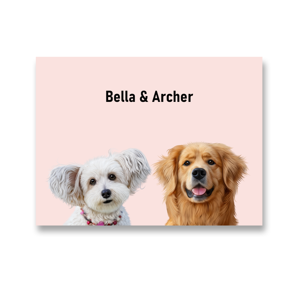 Two Pets Portrait