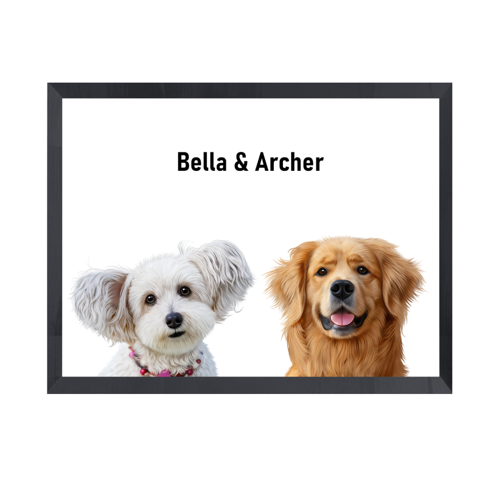 Two Pets Portrait