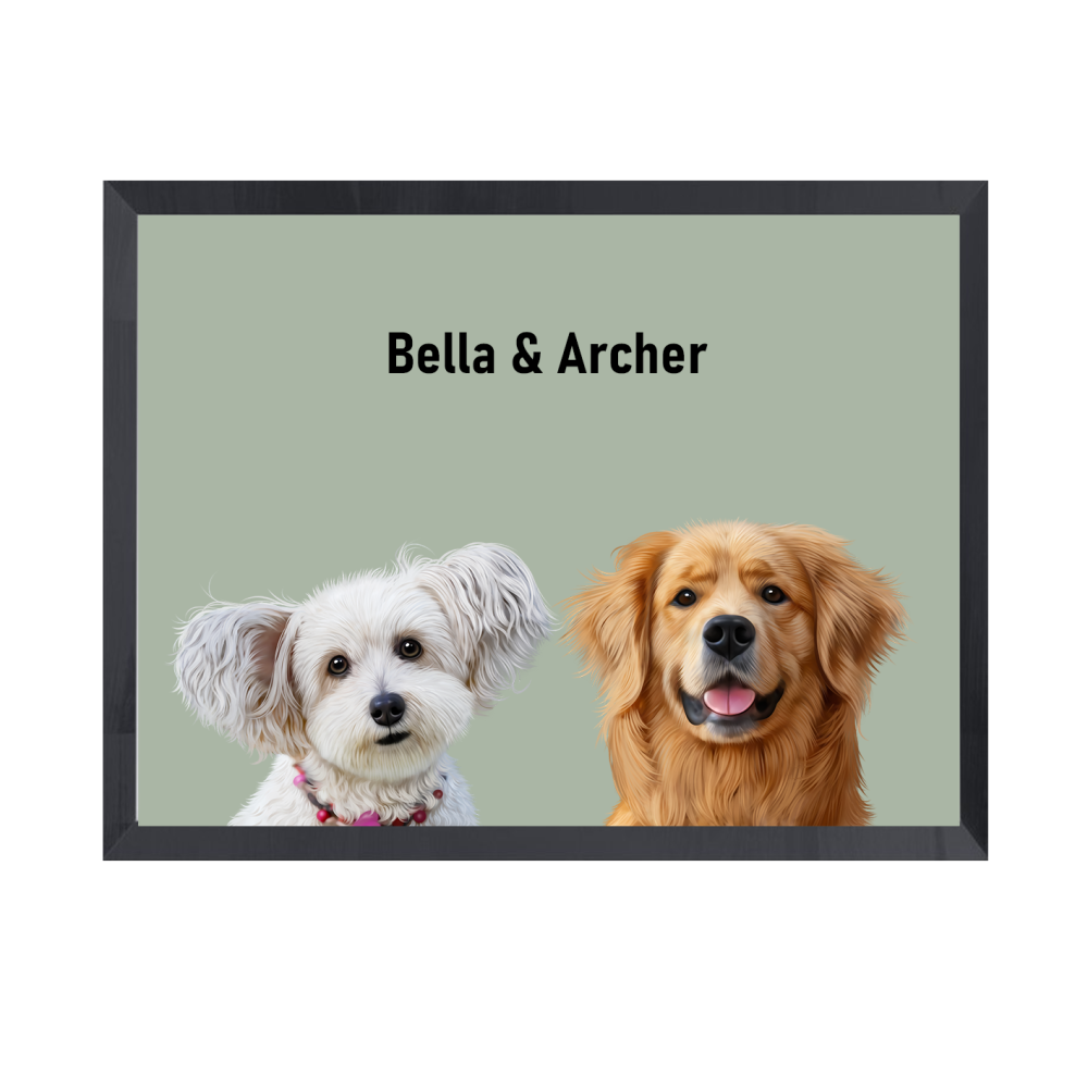 Two Pets Portrait