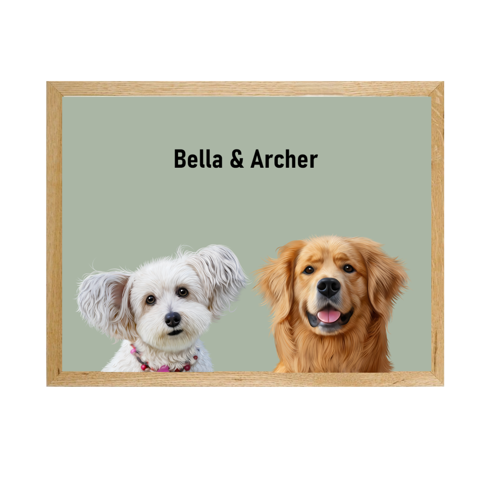 Two Pets Portrait