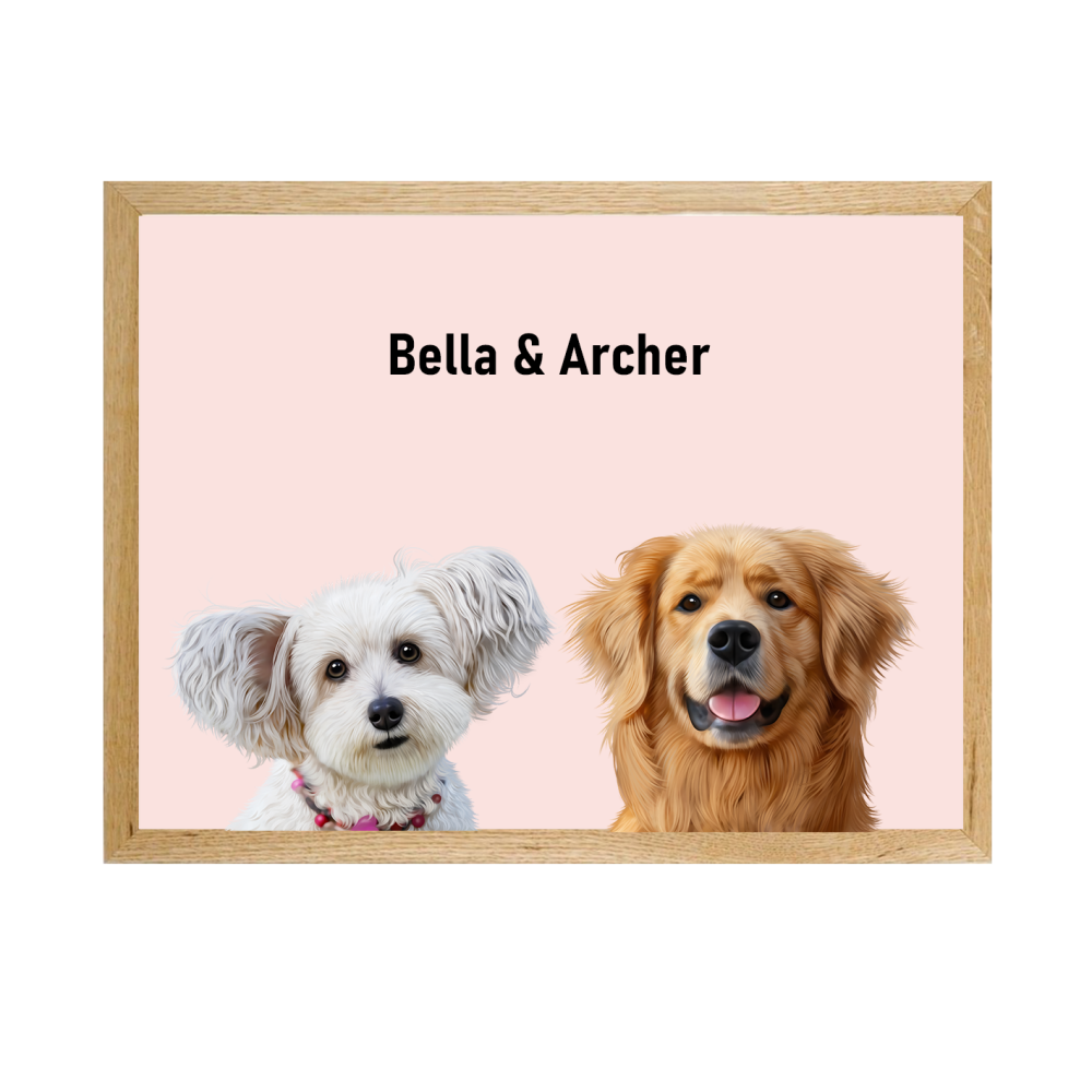 Two Pets Portrait