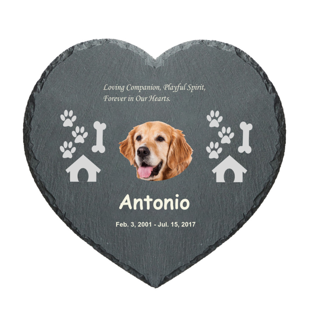 Heart-shaped Memorial Stones