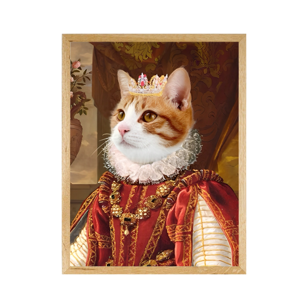 The Queen - Custom Pet Portrait