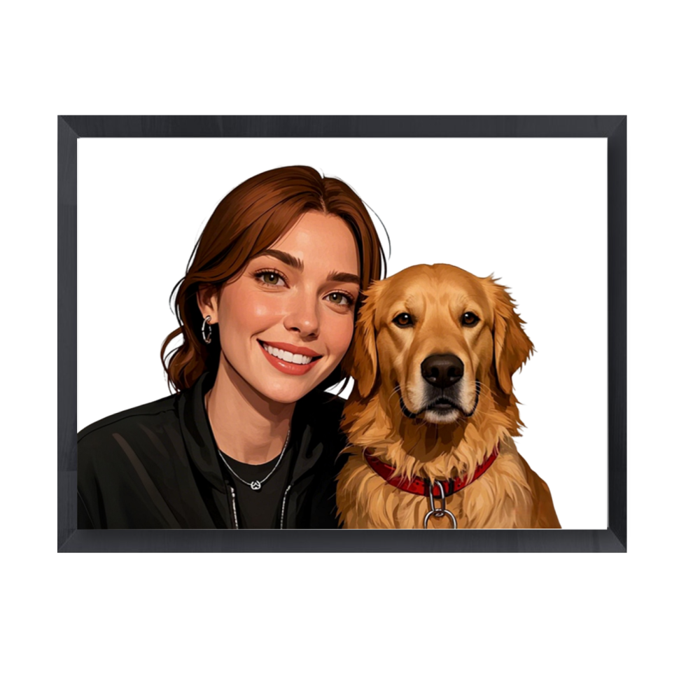 Mom and Pet Together