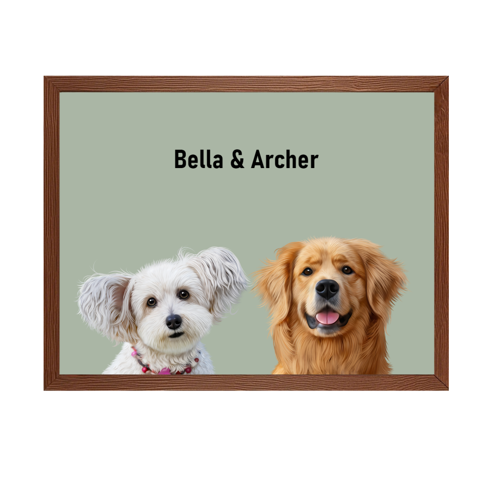 Two Pets Portrait