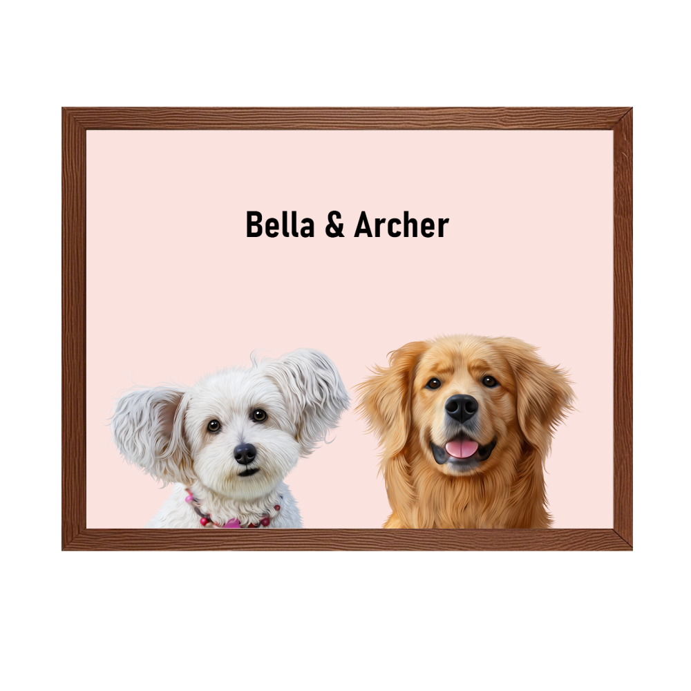 Two Pets Portrait