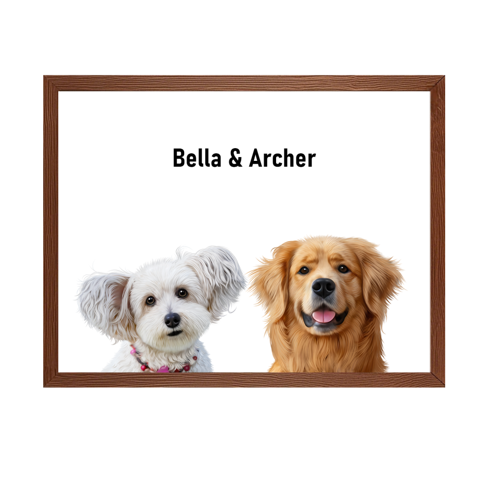 Two Pets Portrait