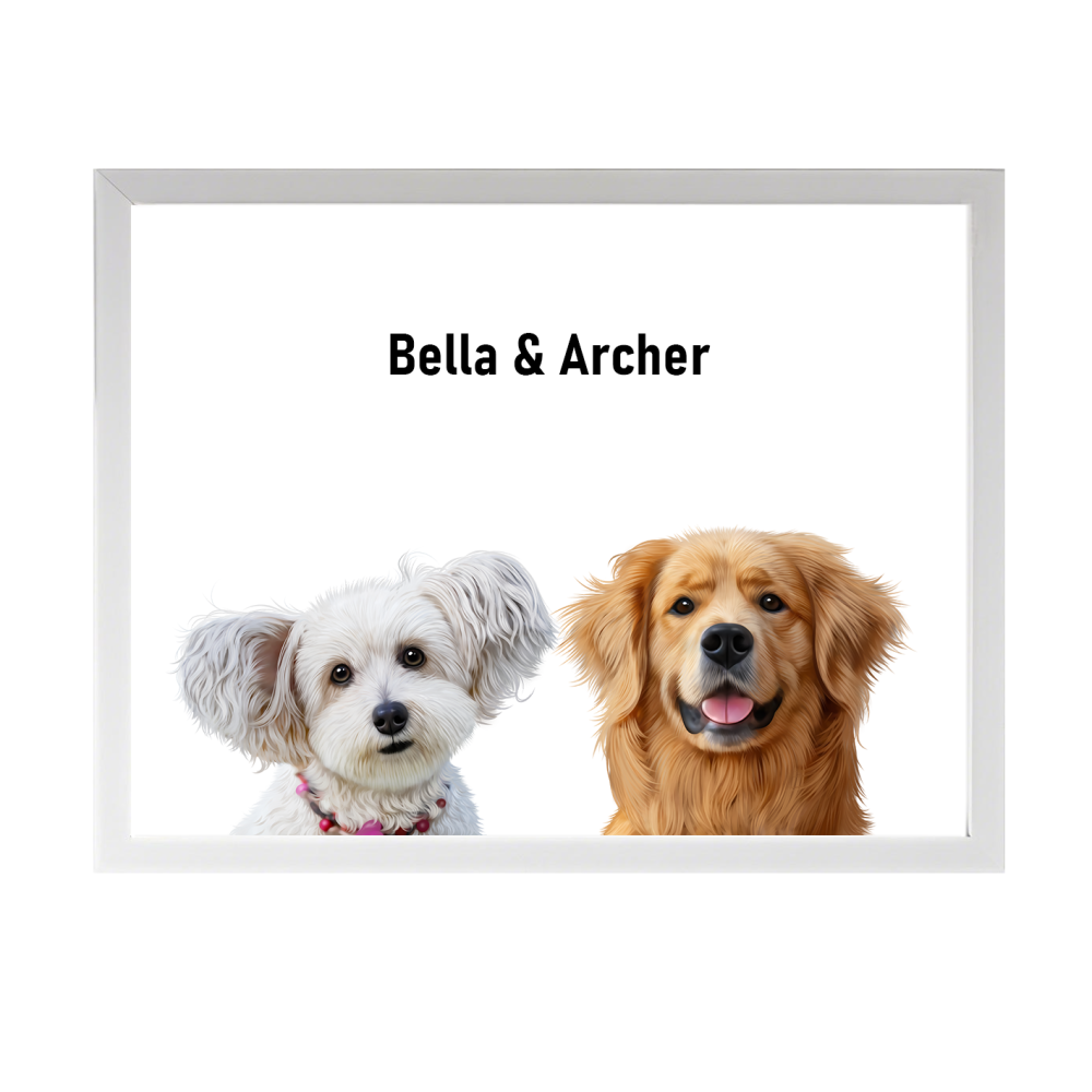 Two Pets Portrait