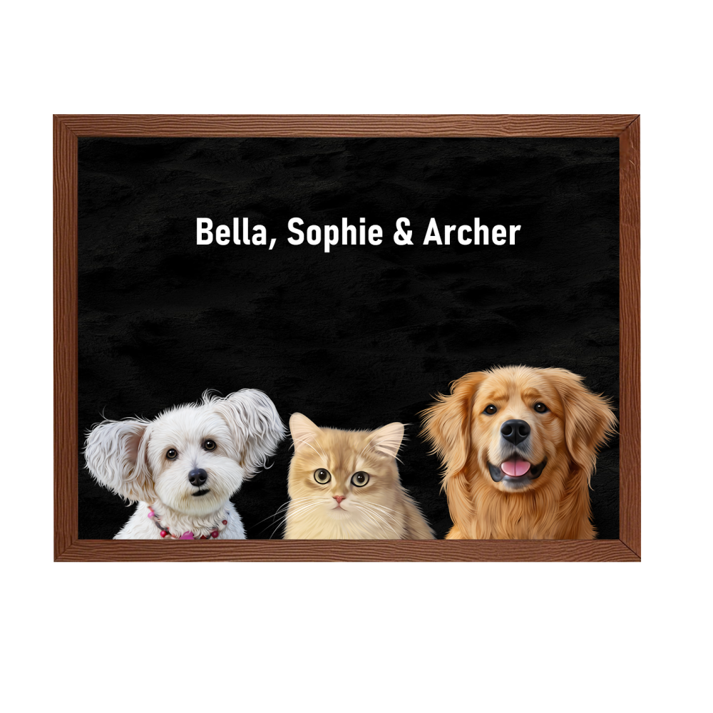 Three Pets Portrait