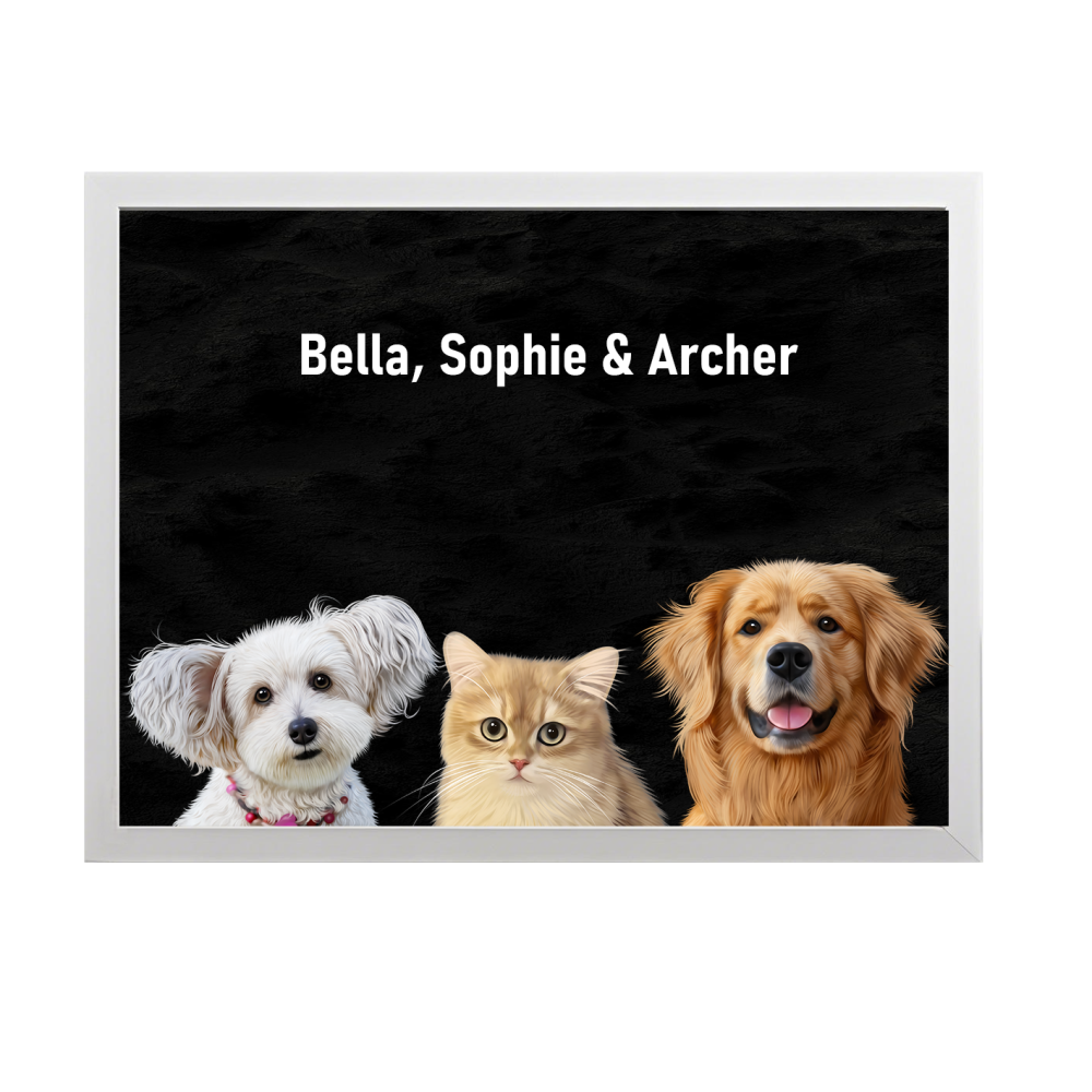 Three Pets Portrait
