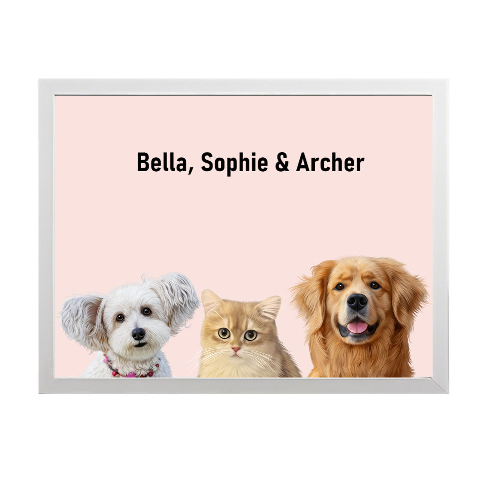 Three Pets Portrait