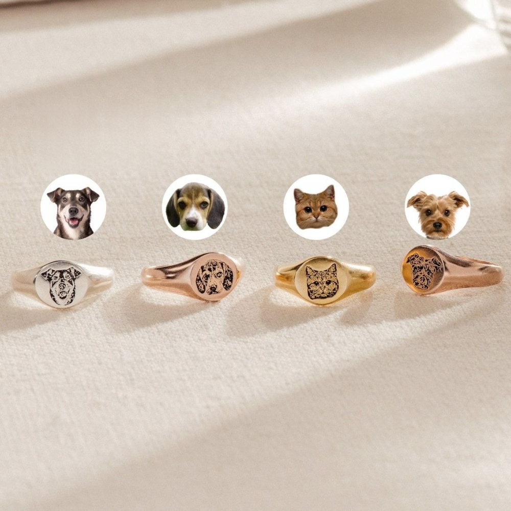 Pet Portrait Ring