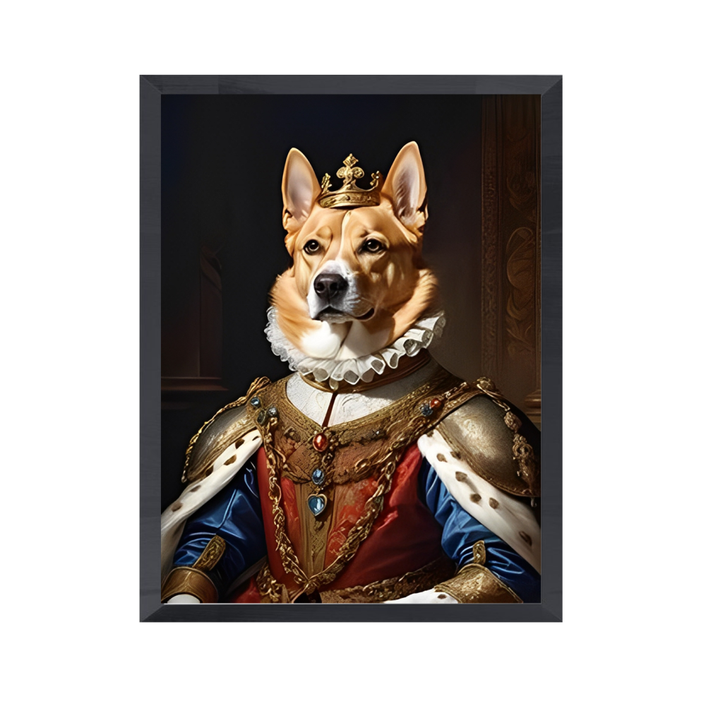 The King - Custom Pet Portrait