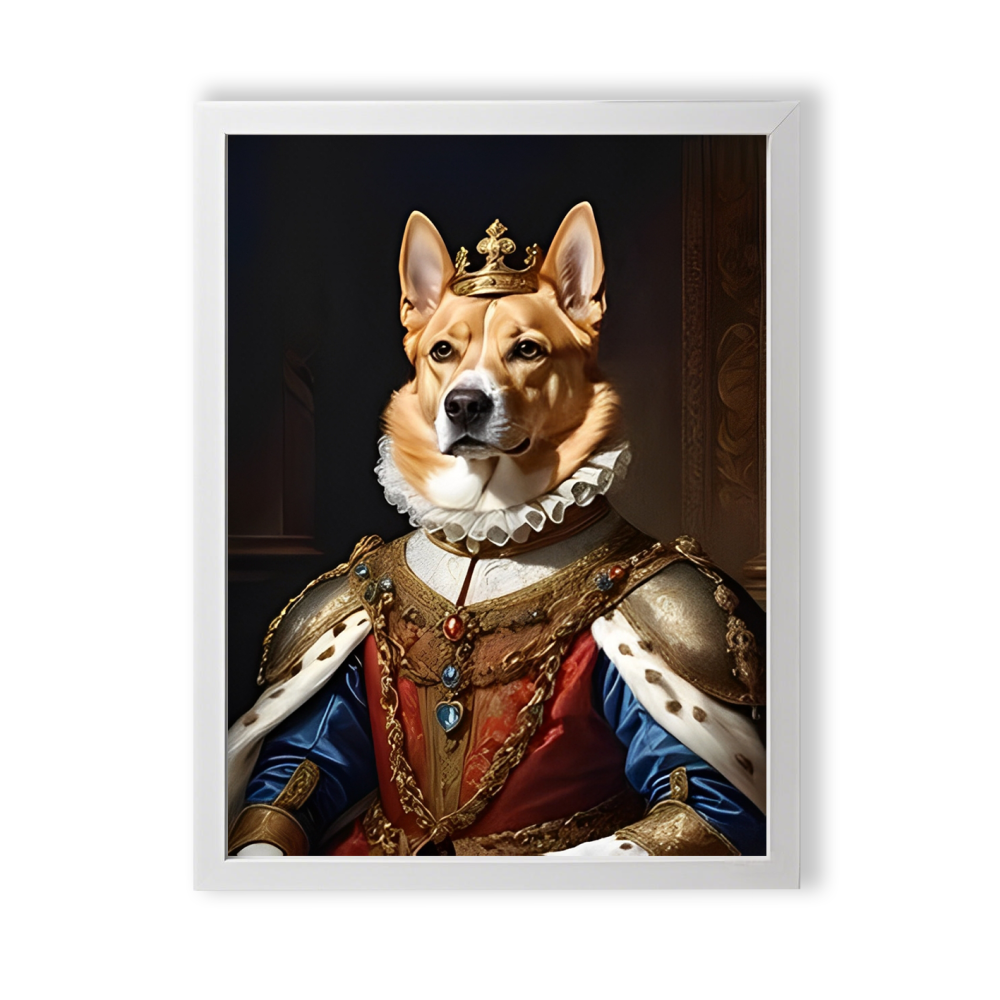 The King - Custom Pet Portrait