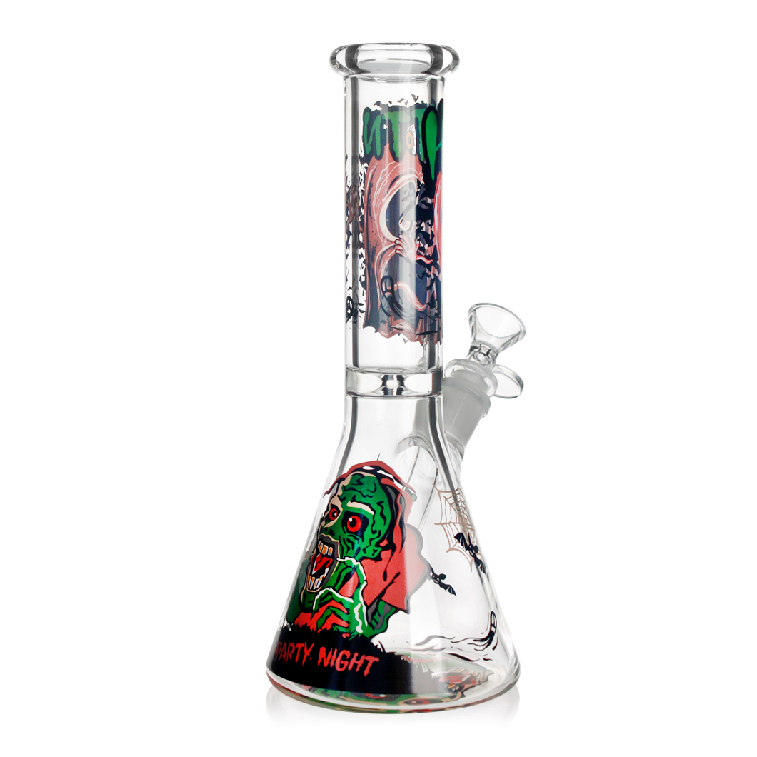 Hittn High Quality Decals Beaker Bong 10''