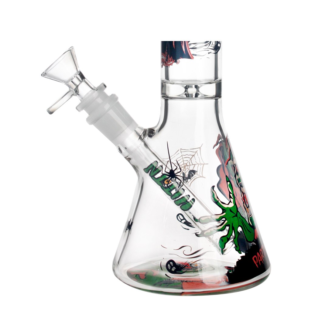 Hittn High Quality Decals Beaker Bong 10''