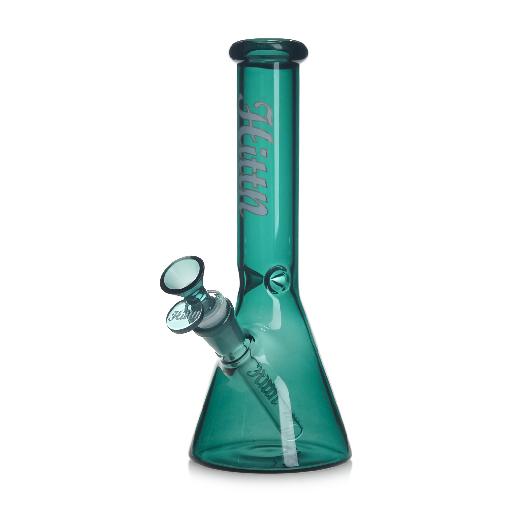 Hittn 10'' Color Glass Beaker Bong