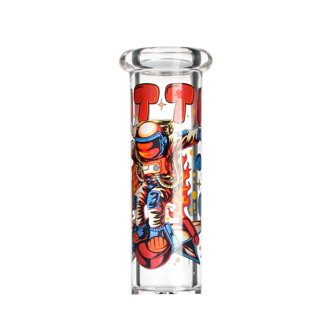 Hittn 10 '' Creative Decal Beaker Bong