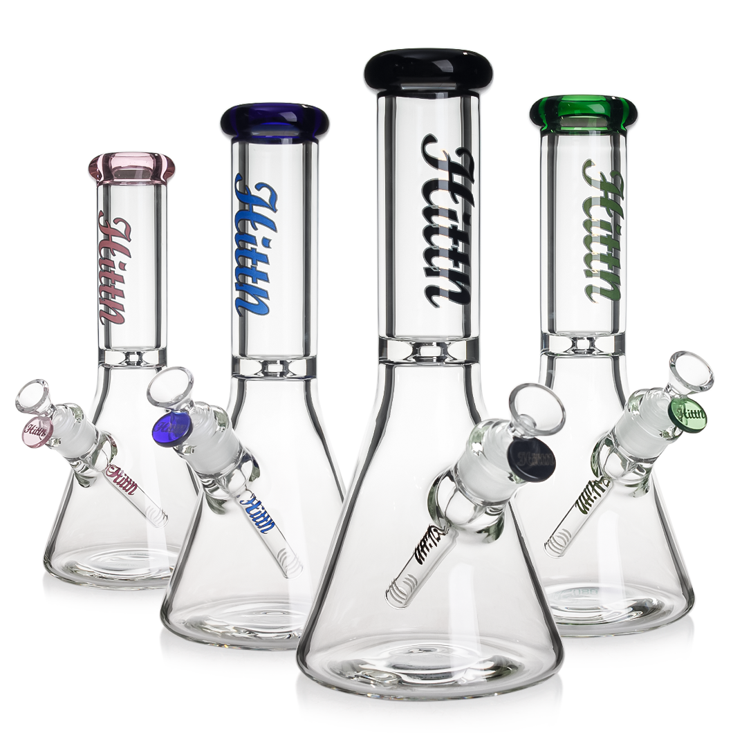 Hittn 9mm Thick Beaker Bong 12'' Height
