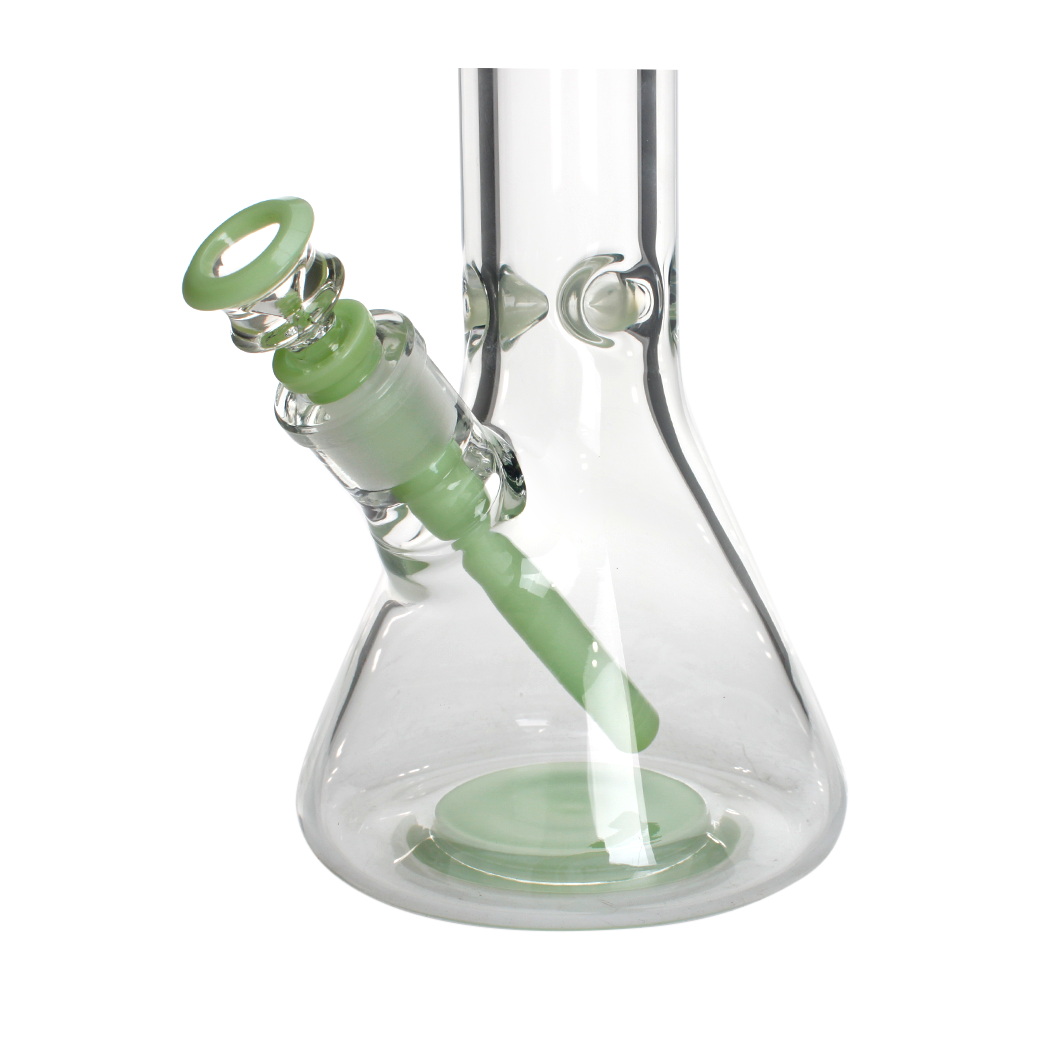 Hittn 9mm Thick Glass Beaker Bong 13.5''