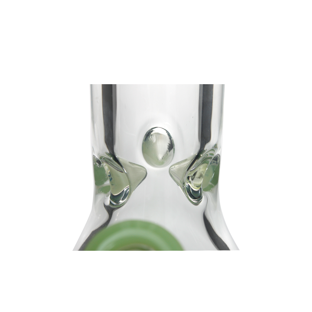 Hittn 9mm Thick Glass Beaker Bong 13.5''