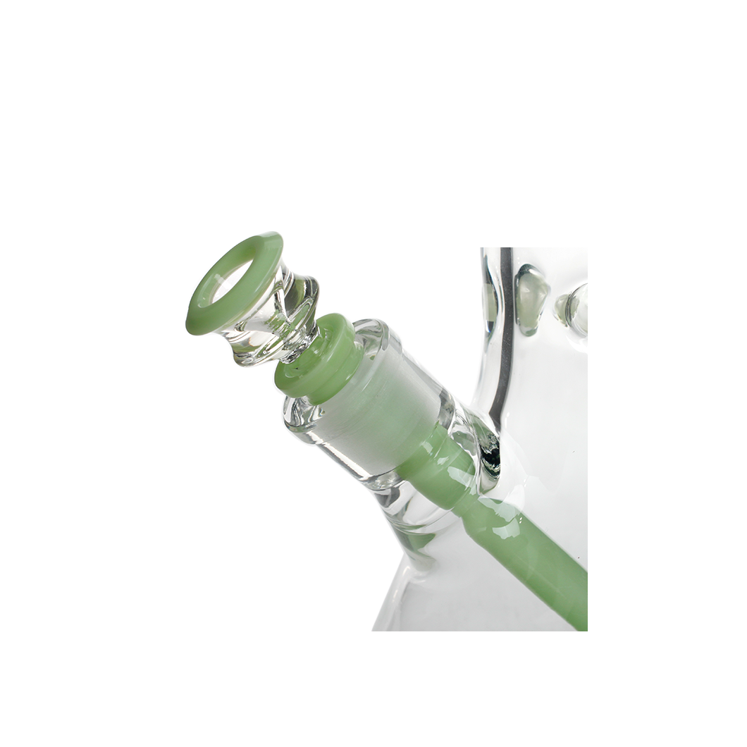 Hittn 9mm Thick Glass Beaker Bong 13.5''