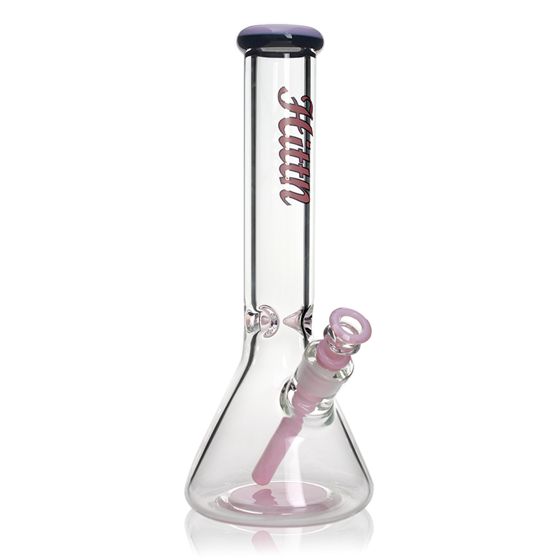 Hittn 9mm Thick Glass Beaker Bong 13.5''