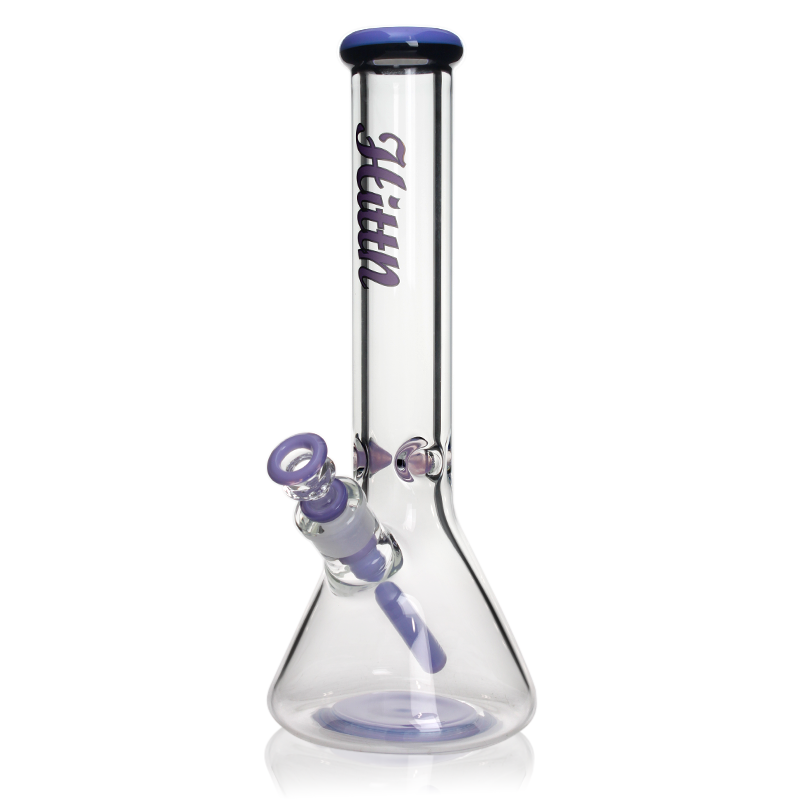 Hittn 9mm Thick Glass Beaker Bong 13.5''