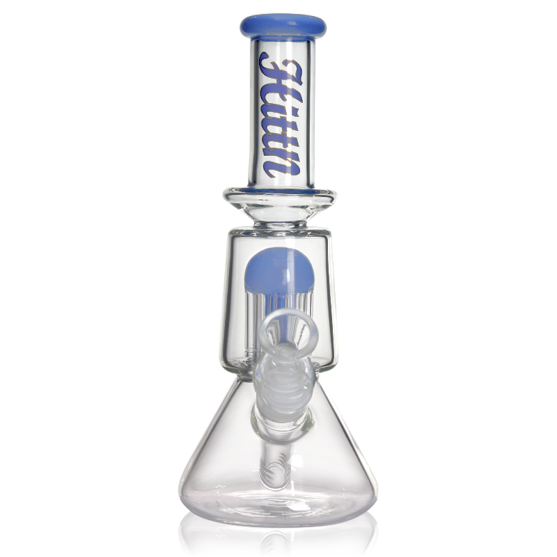 Hittn 8 tree arms Perc Beaker Bong 10''