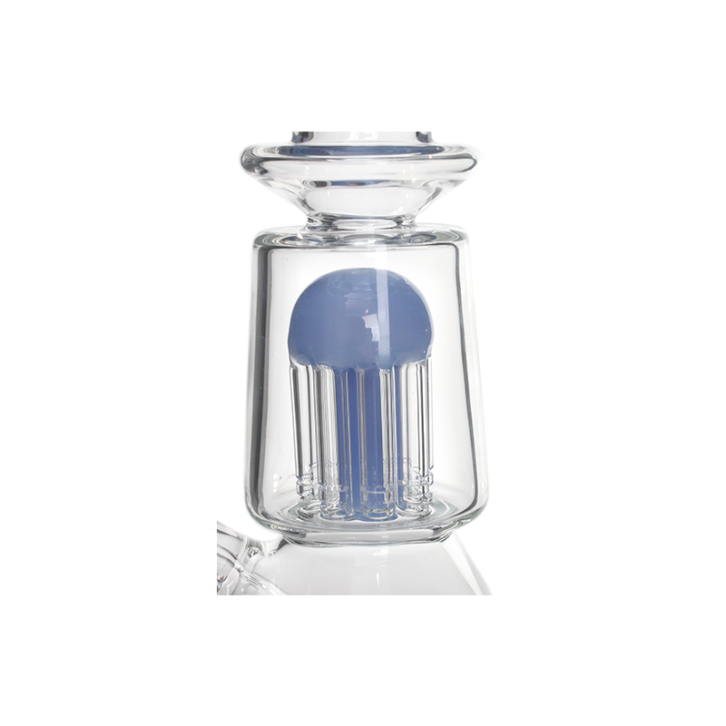 Hittn 8 tree arms Perc Beaker Bong 10''
