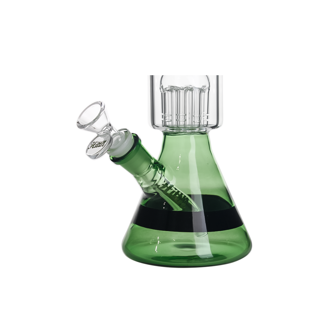 Hittn 8 Tree Arms Perc Color Glass Bong 12.5''