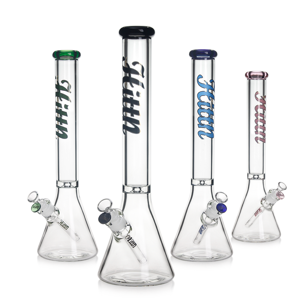 Hittn Beaker Bong 7mm Thick 18 Inch Tall