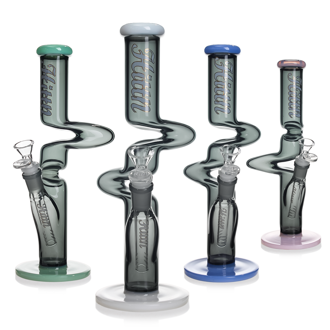 Hittn 12'' Color Curved Water Pipe