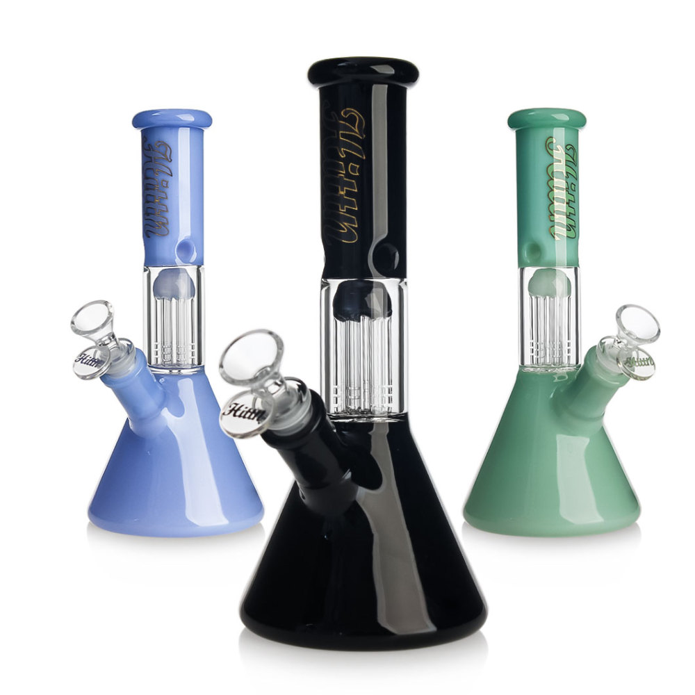 Hittn 10'' Percolator Bong with 6 Tree Arms Perc