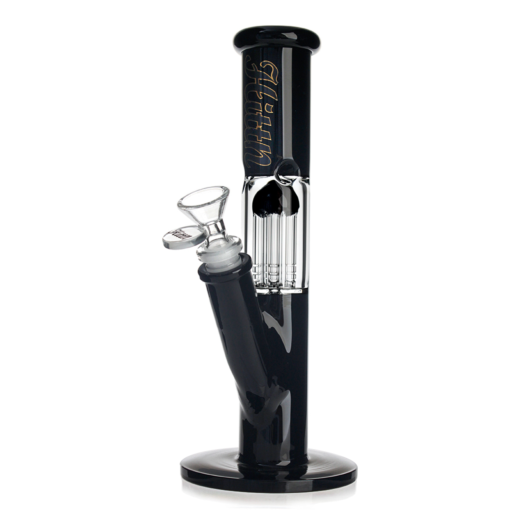 Hittn 6 Tree Arms Percolator Straight Bong 10''