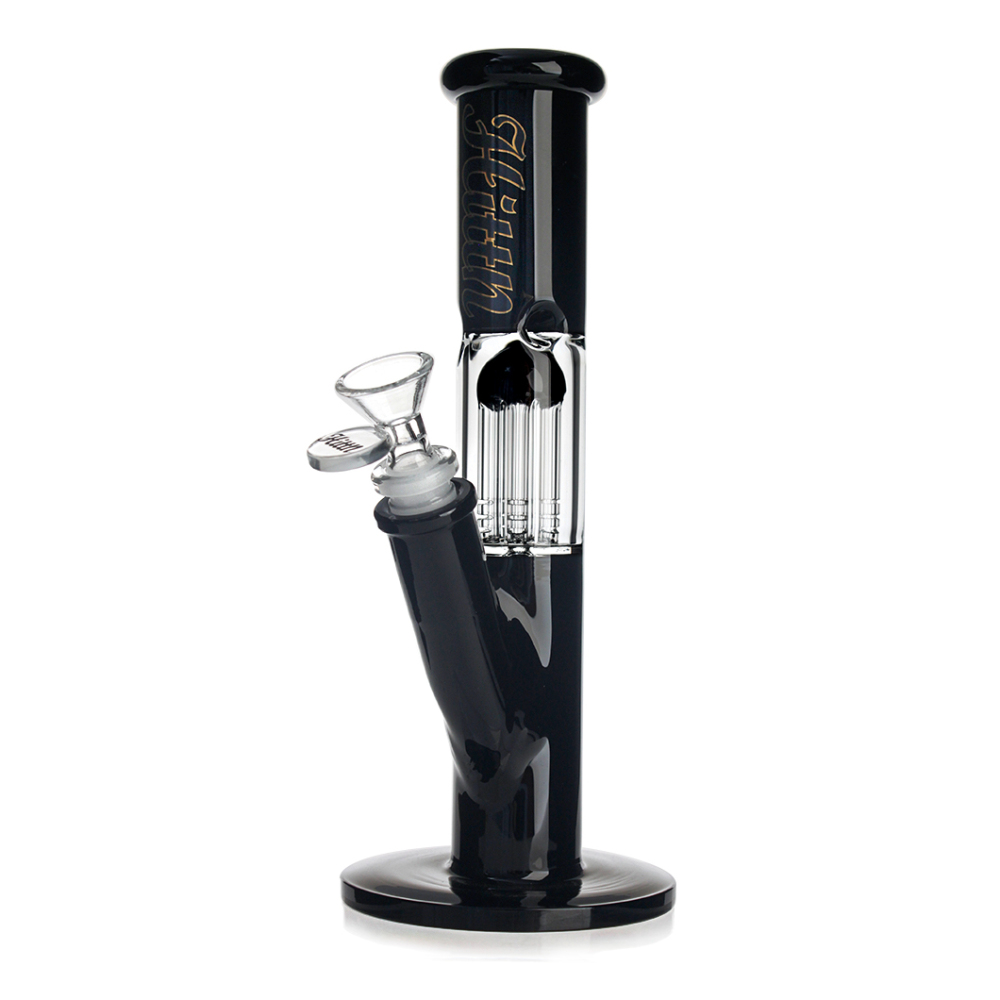 Hittn 6 Tree Arms Percolator Straight Bong 10''