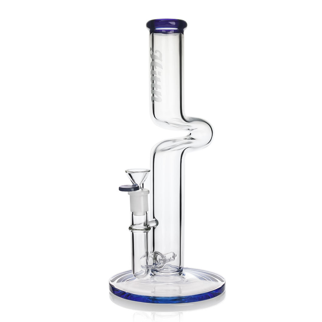 Hittn 11.8'' Inline Perc Curved Bong