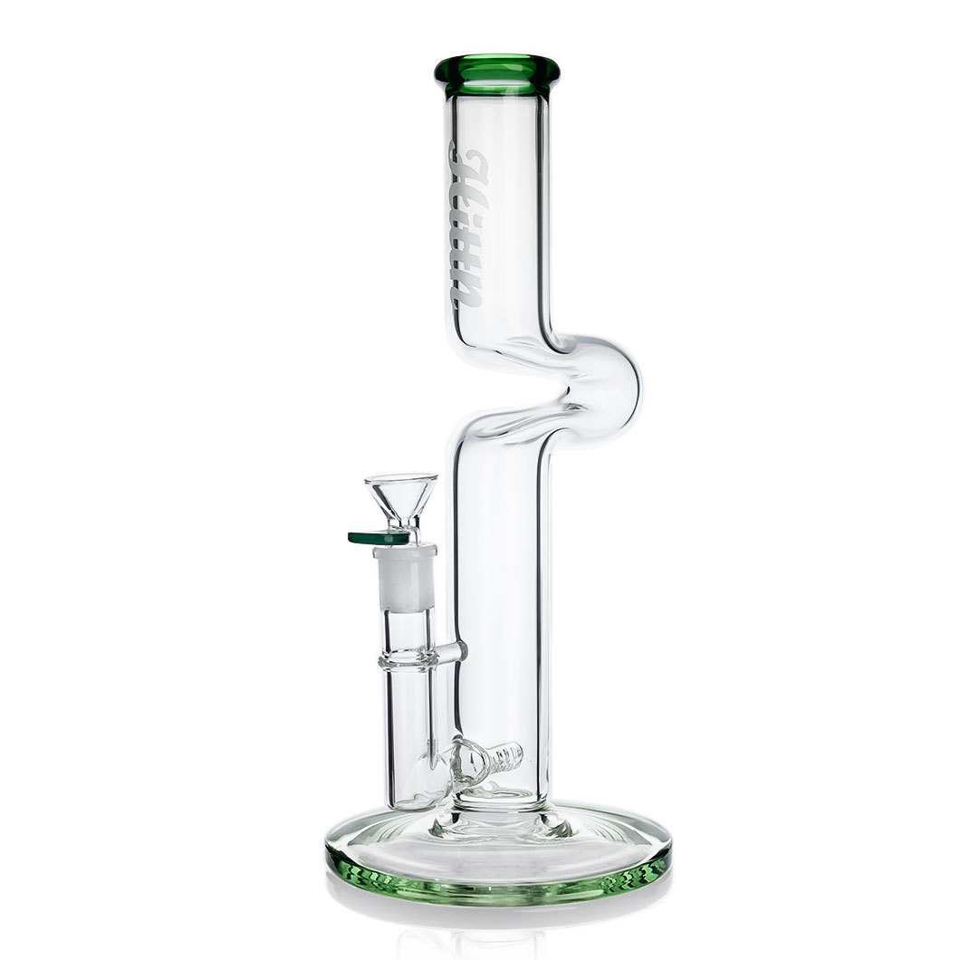 Hittn 11.8'' Inline Perc Curved Bong