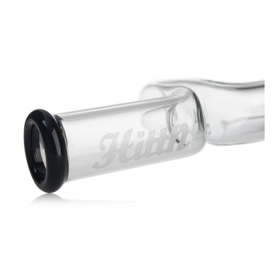 Hittn 11.8'' Inline Perc Curved Bong
