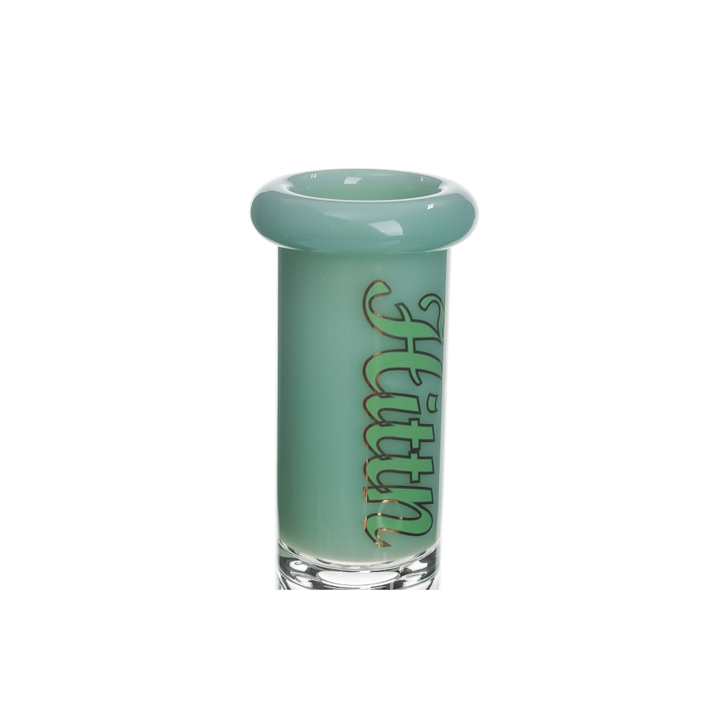Hittn 10'' Straight Bong with Double Honeycome Perc & Turbine Perc