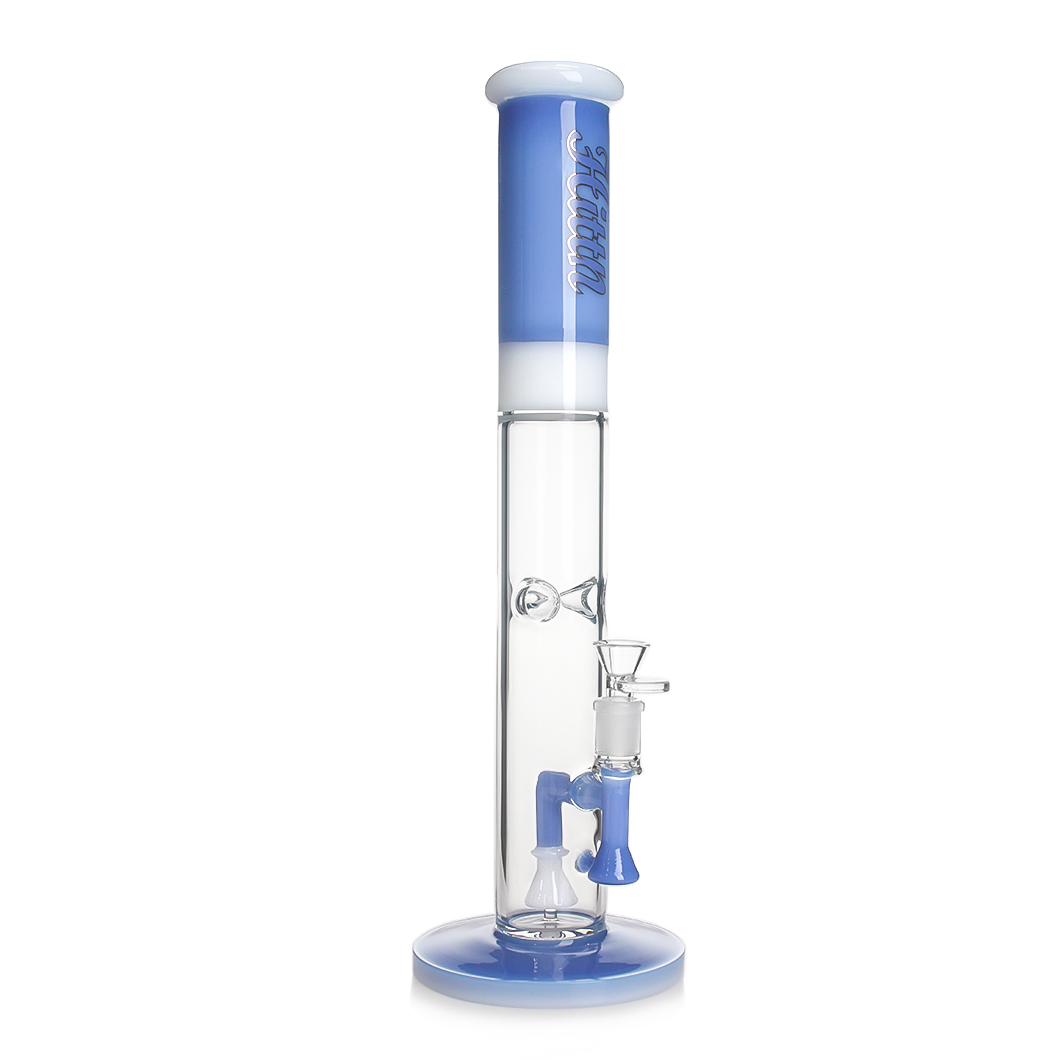 Hitn 15.7'' Showerhead Perc Bong Milk Colors