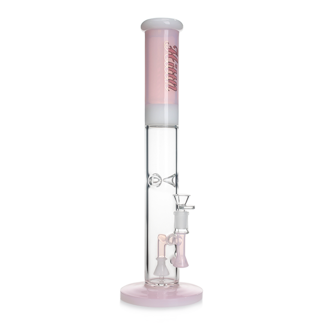Hitn 15.7'' Showerhead Perc Bong Milk Colors