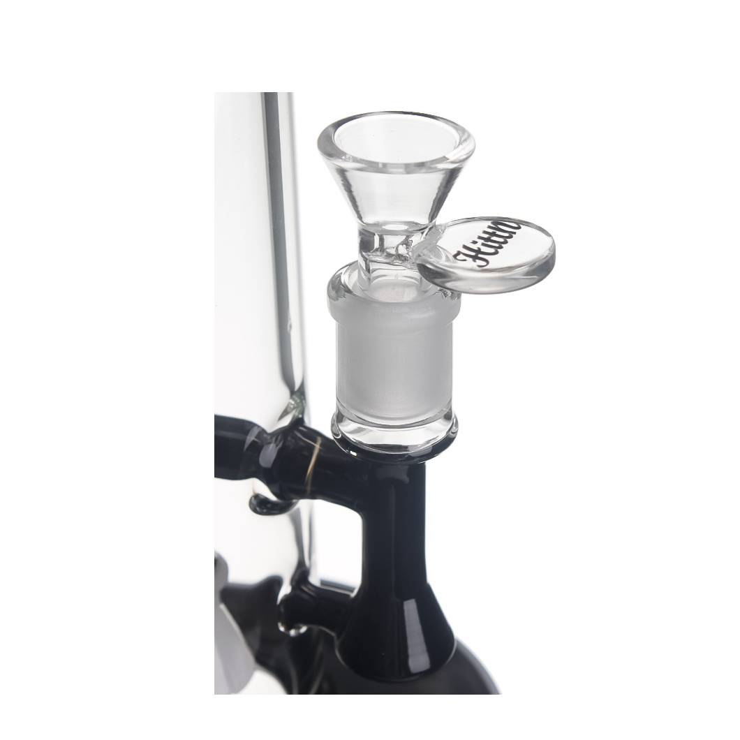Hitn 15.7'' Showerhead Perc Bong Milk Colors