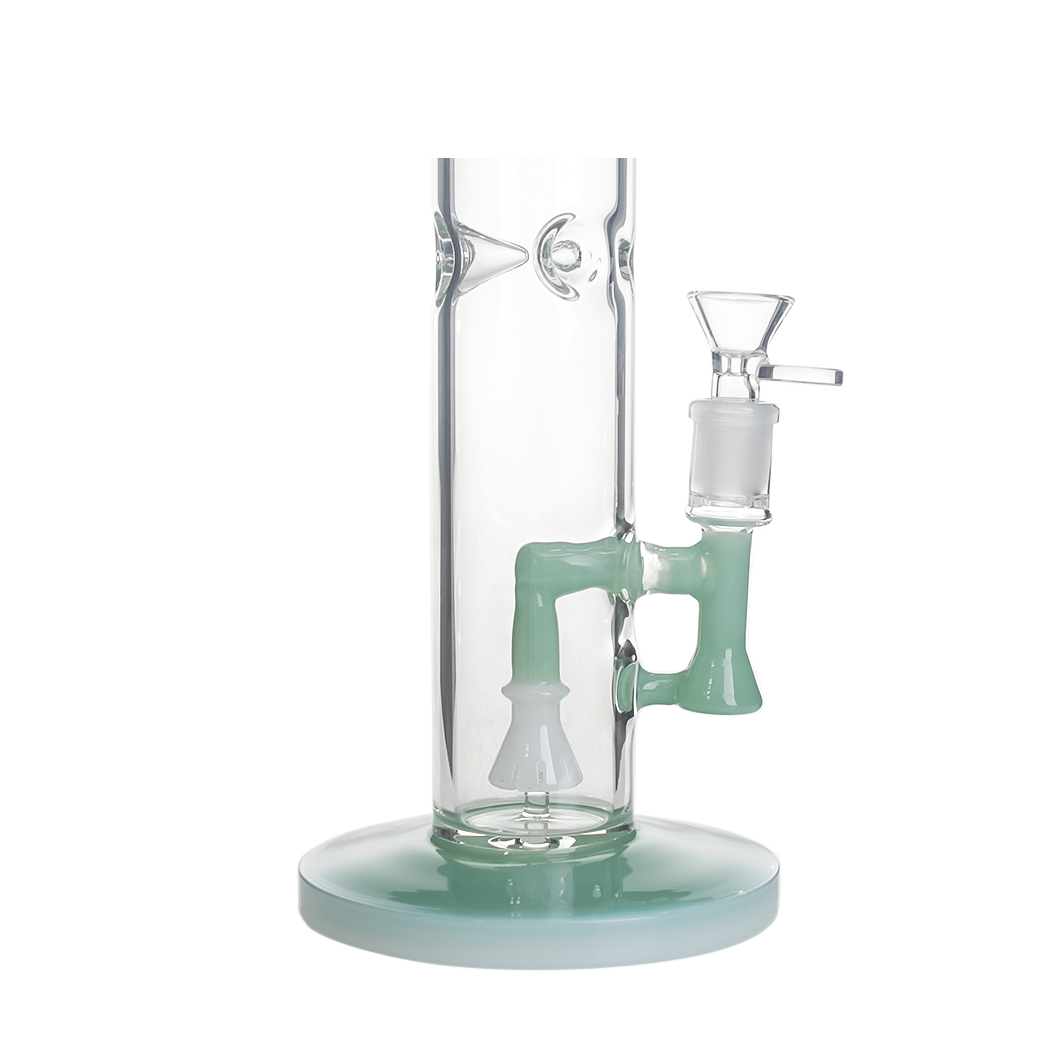 Hitn 15.7'' Showerhead Perc Bong Milk Colors