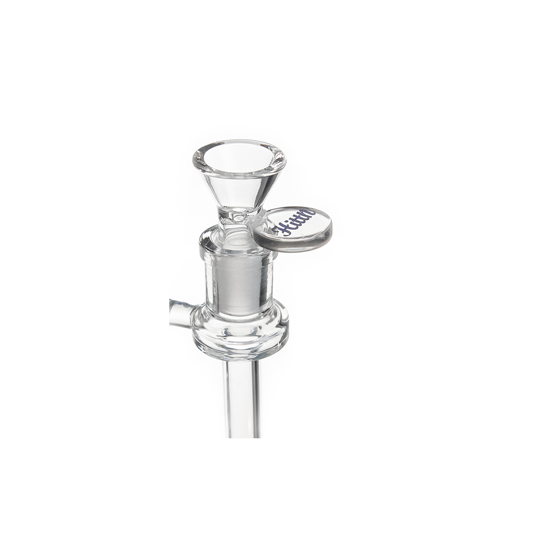 Hittn 10'' Straight Bong with Honeycomb Perc & 6 Arms Tree Perc