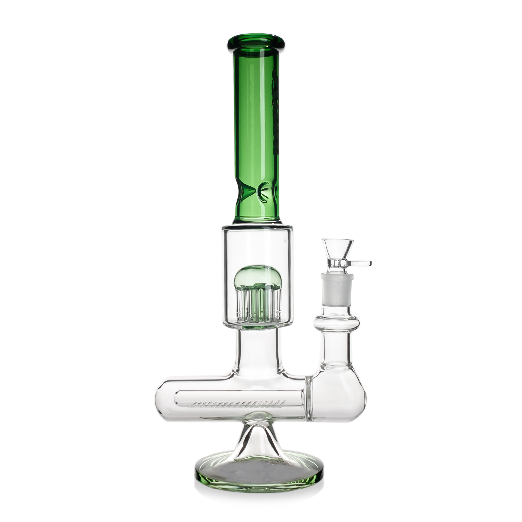 Hittn Inline Perc 8 Tree Arms Perc Bong 14.5''