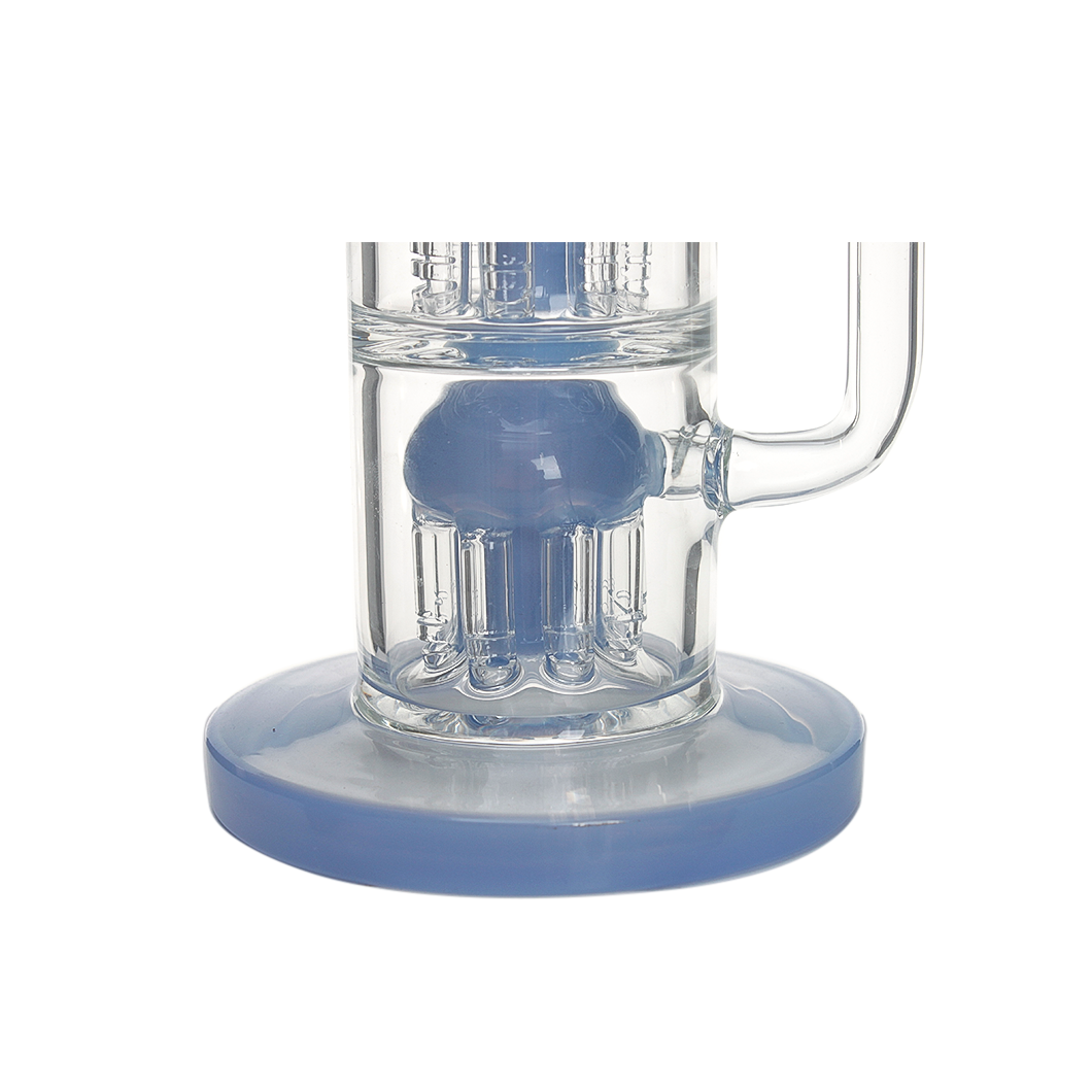 Hittn Double 8 Tree Arms Percolator Bong 10''