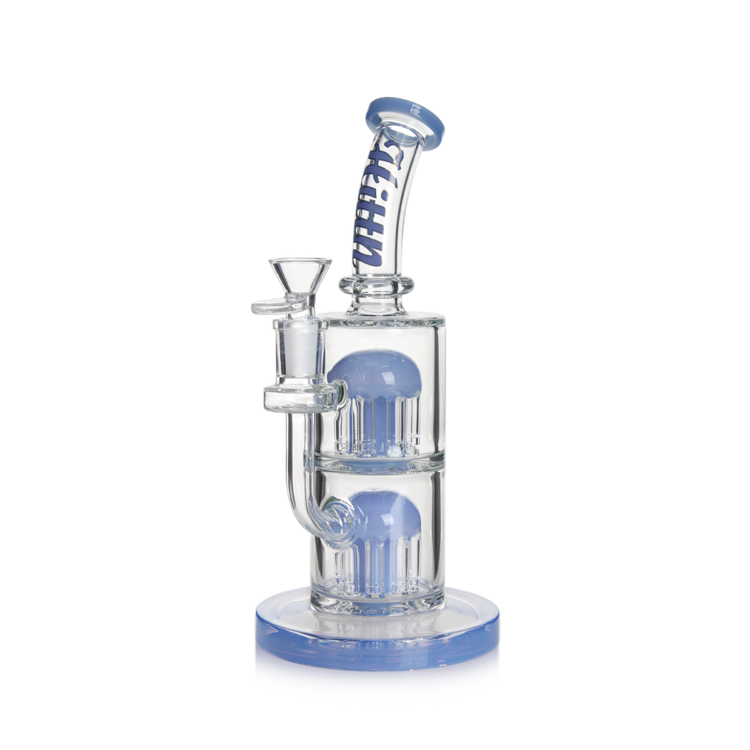 Hittn Double 8 Tree Arms Percolator Bong 10''