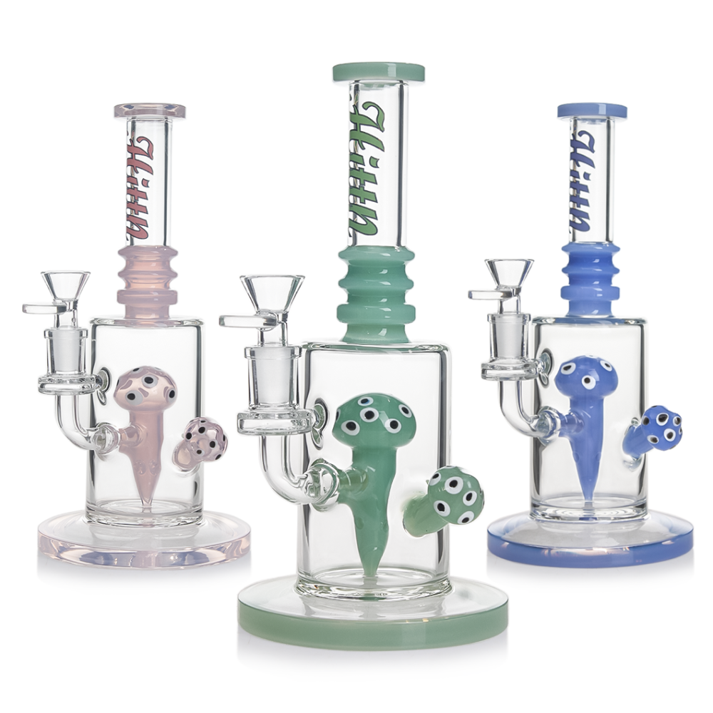 Hittn 9.7'' Mushroom Perc Bong