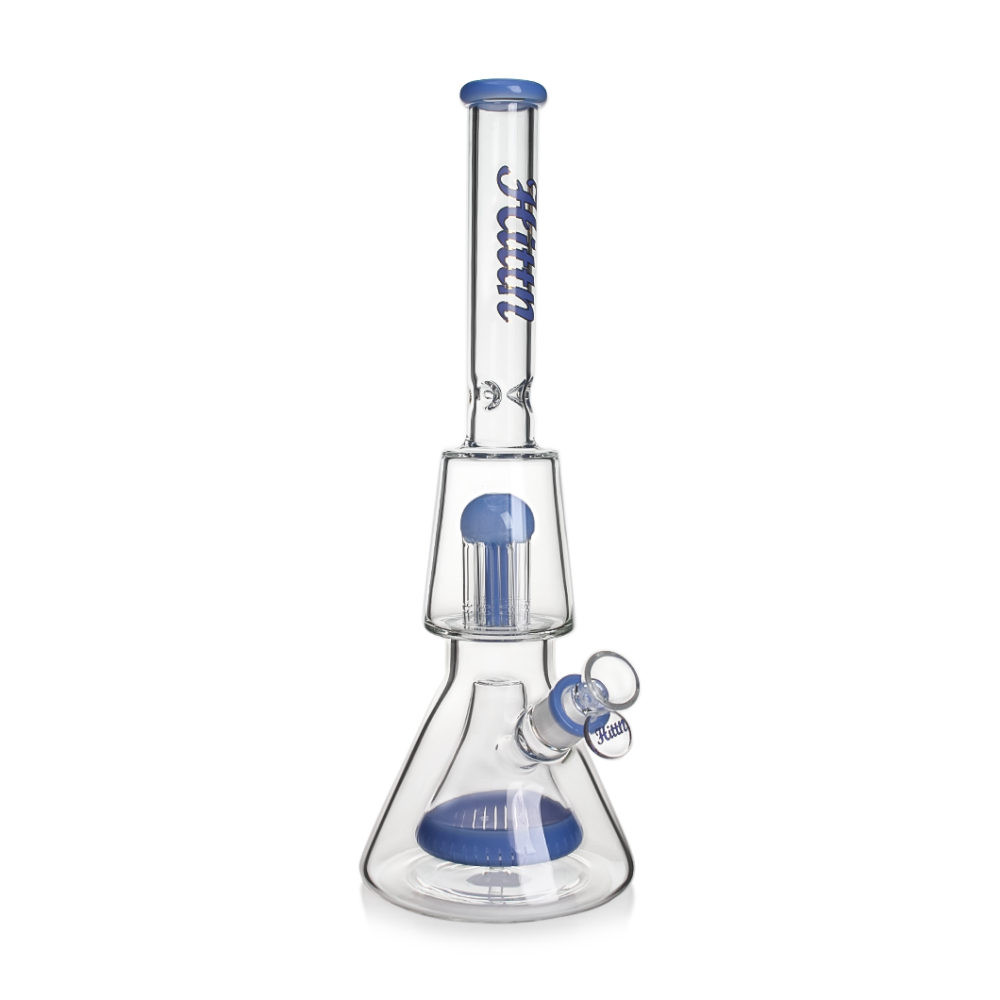 Hittn 8 Tree Arms Perc & Pyramid Perc Bong 14.6''